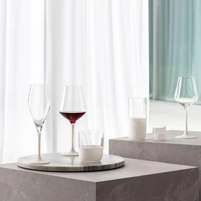 Villeroy & Boch Gläser-Gläserset - Longdrink Manufacture Rock 4tlg. Weiß