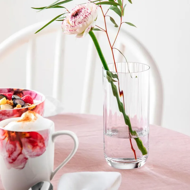 Villeroy & Boch Gläser-Gläserset - Longdrink Rose Garden 4tlg. Klar