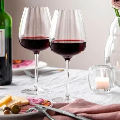 Villeroy & Boch Gläser-Gläserset - Rotwein Rose Garden 4tlg. Klar