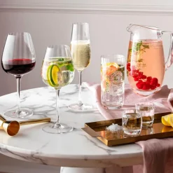 Villeroy & Boch Gläser-Gläserset - Rotwein Rose Garden 4tlg. Klar