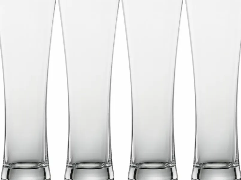 SCHOTT ZWIESEL Gläser-Gläserset - Weizen Beer Basic 4tlg. Klar