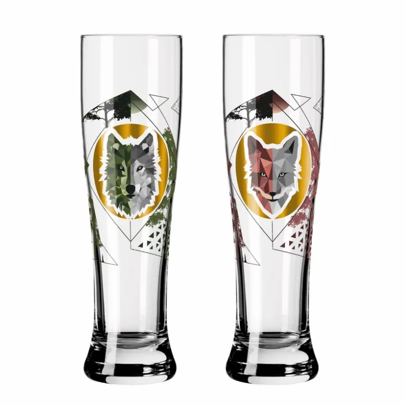 Gläser|Ritzenhoff Gläserset - Weizen Brauchzeit 2tlg. Bunt