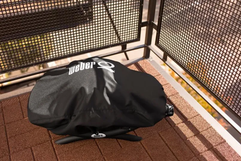 Weber Weber Grills & Grillzubehör-Grillabdeckhaube Abdeckhaube Q100/1000-Serie Schwarz