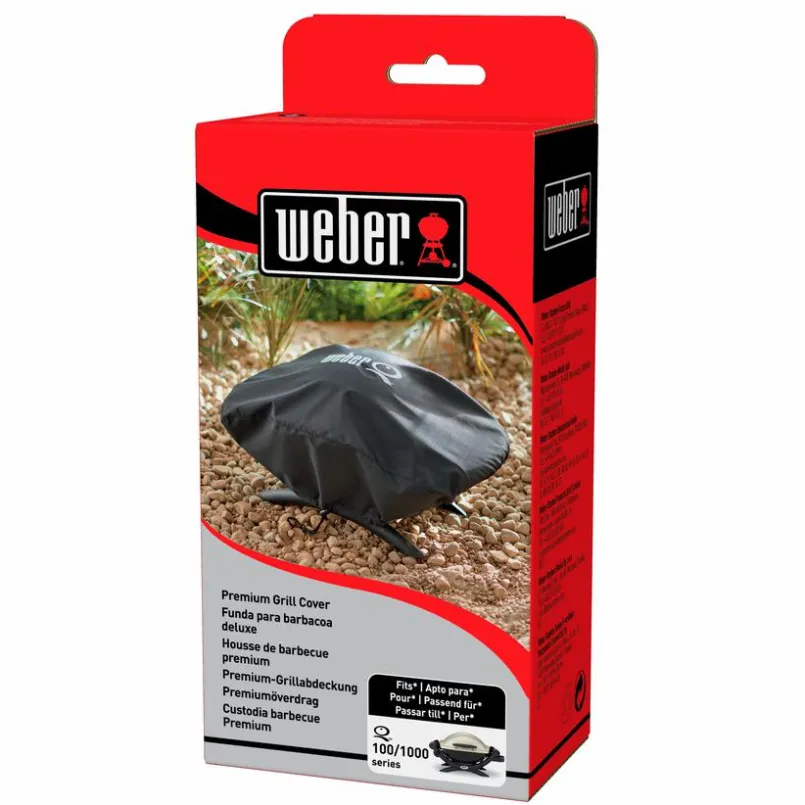 Weber Weber Grills & Grillzubehör-Grillabdeckhaube Abdeckhaube Q100/1000-Serie Schwarz