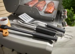 Weber Weber Grills & Grillzubehör-Grillbesteck Set 3tlg. Silber
