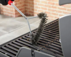 Weber Weber Grills & Grillzubehör-Grillbürste Dreiseitige Bürste Schwarz