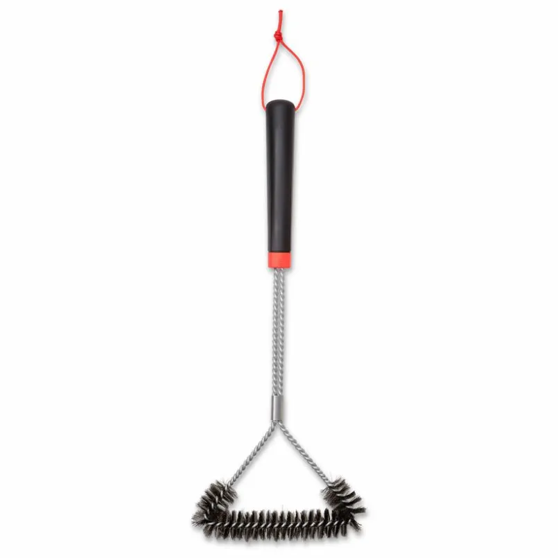 Weber Weber Grills & Grillzubehör-Grillbürste Dreiseitige Bürste Schwarz