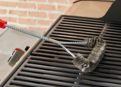 Weber Weber Grills & Grillzubehör-Grillbürste Dreiseitige Bürste Schwarz