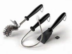 Napoleon Napoleon Grills & Grillzubehör-Grillbürsten-Set 3tlg Grillkammer-Reinigung Schwarz