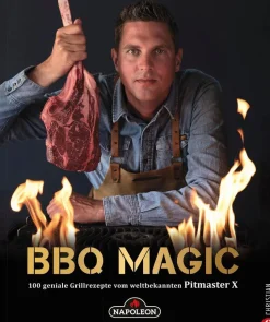 Napoleon Grills & Grillzubehör|Napoleon Grillbuch BBQ Magic Schwarz