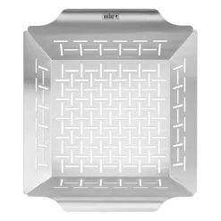 Weber Weber Grills & Grillzubehör-Grillkorb Grillkorb Deluxe Silber