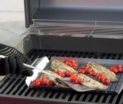 Weber Weber Grills & Grillzubehör-Grillpfanne Grillpfanne Deluxee Silber
