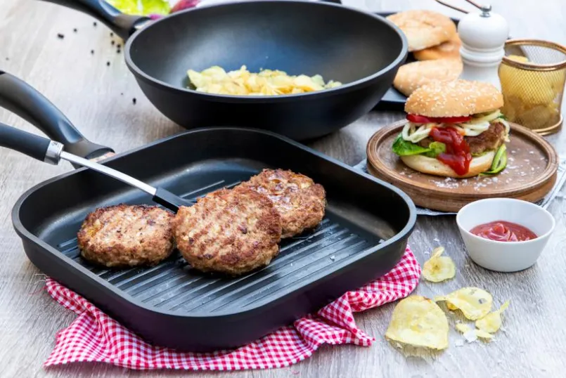 Grillpfanne Alucast 28 x 28 cm<ELO Online