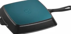 STAUB Pfannen-Grillpfanne American Grill 26 x 26 cm Schwarz