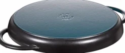 Pfannen|STAUB Grillpfanne 30 cm Schwarz