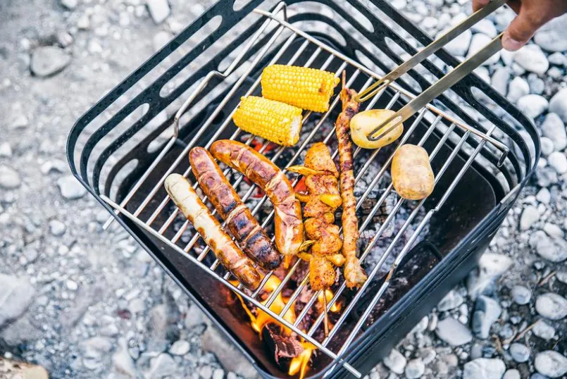 Höfats Zubehör|Grillzubehör-Grillrost Cube, Edelstahl 18/10 Silber
