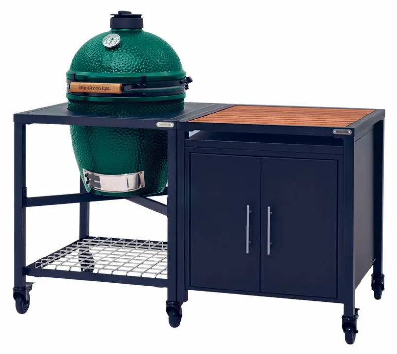 Big Green Egg Grillzubehör-Grillschrank Schrank Schwarz