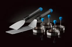 Napoleon Schutzhüllen|Napoleon Grills & Grillzubehör-Grill-Set Frühstücks-Set 7tlg. Silber