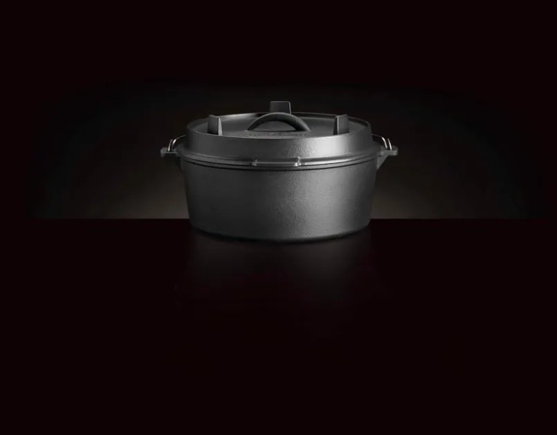 Napoleon Napoleon Grills & Grillzubehör-Grilltopf Dutch Oven mit Deckel Schwarz