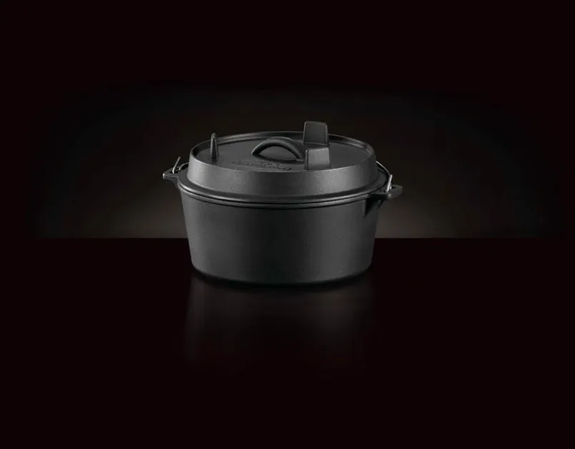 Napoleon Napoleon Grills & Grillzubehör|Grillzubehör-Grilltopf Dutch Oven 4,5 L mit Deckel Schwarz