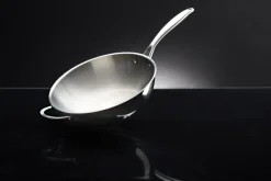 Grill-Wok Ø 30 cm Edelstahl<Napoleon Hot