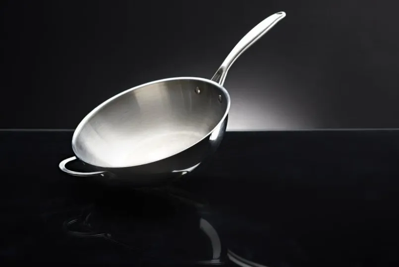 Grill-Wok Ø 30 cm Edelstahl<Napoleon Hot