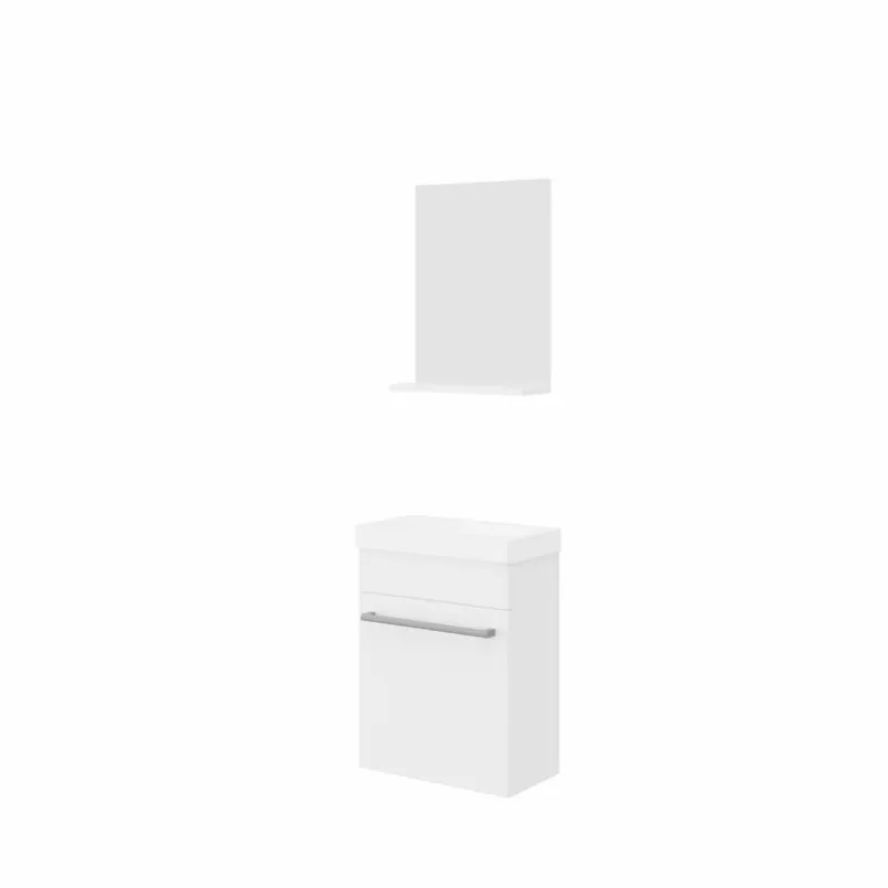 Gästebäder-Komplettsets| Gästebad-Set 4050 Weiß