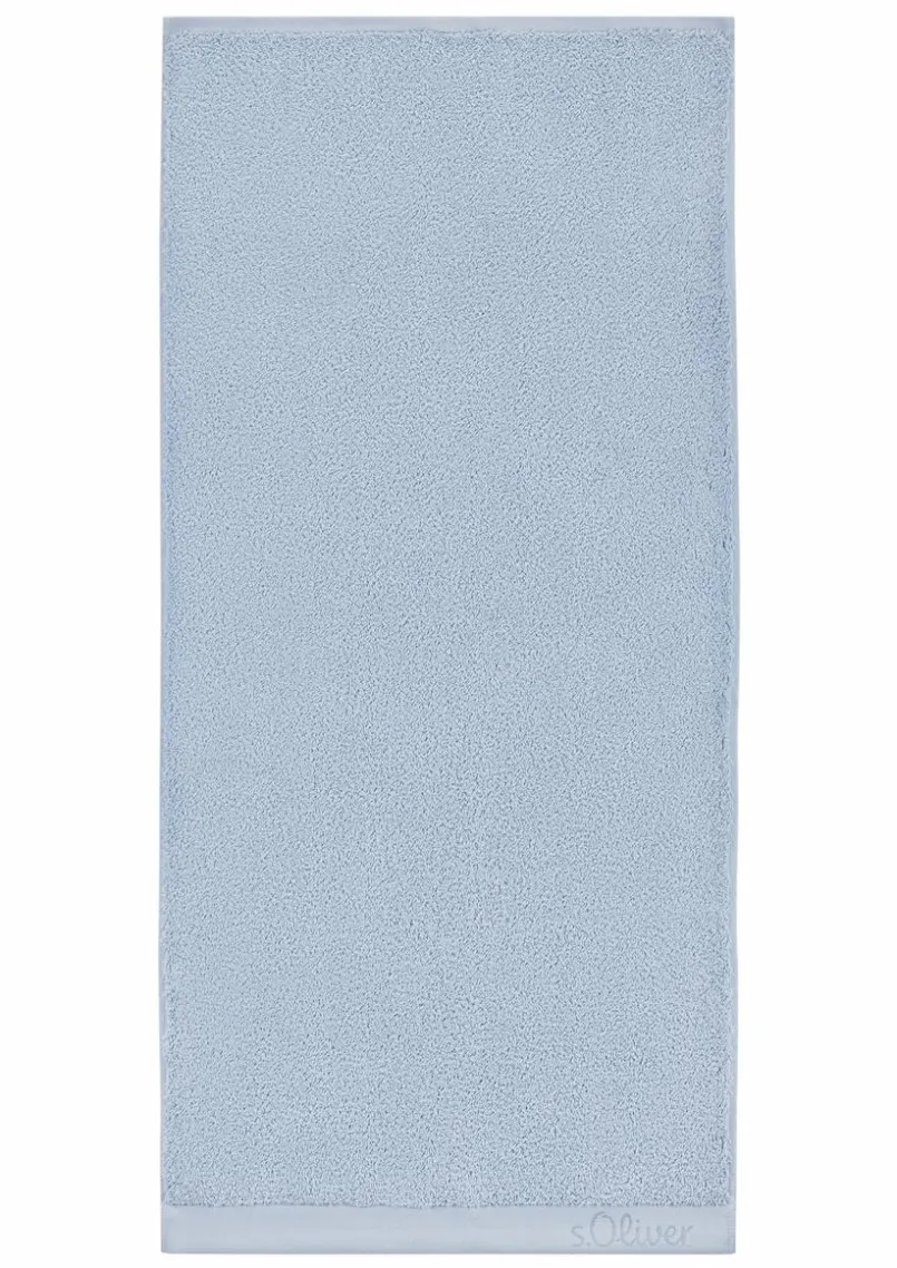 s.Oliver Hand- & Duschtücher-Gästetuch 30 x 50 cm Hellblau
