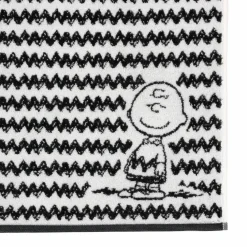 Vossen Hand- & Duschtücher-Gästetuch-Set Charlie Brown Schwarz