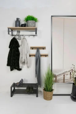 Spinder Design Praktisch Im Flur|Garderobenständer & -Haken-Hakenleiste Rumo Eiche