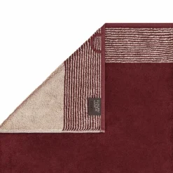 Hand- & Duschtücher|CaWö Handtuch Luxury Home 50 x 100 cm Bordeaux
