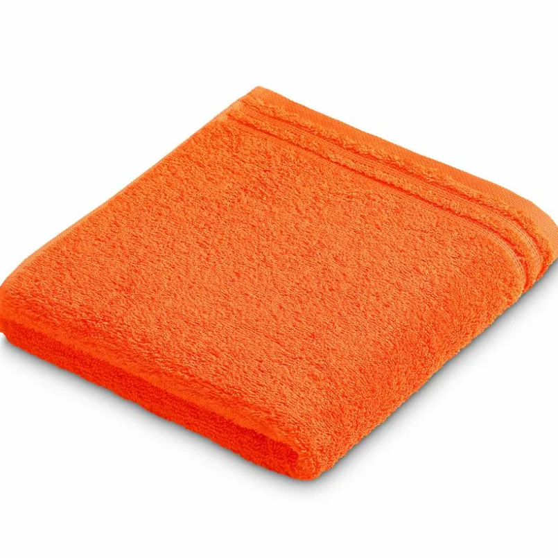 Vossen Hand- & Duschtücher-Handtuch Calypso Feeling 50x100 cm Orange