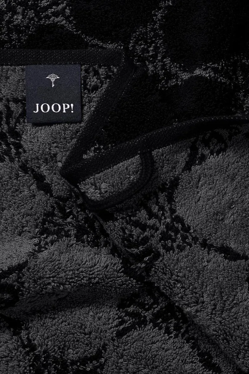 JOOP! Hand- & Duschtücher-Handtuch Cornflower 50 x 100 cm Schwarz