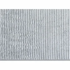 CaWö Hand- & Duschtücher-Handtuch Two-Tone Stripe 50x100cm Platin