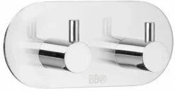 Beslagsboden Badzubehör-Handtuchhaken Round Silber