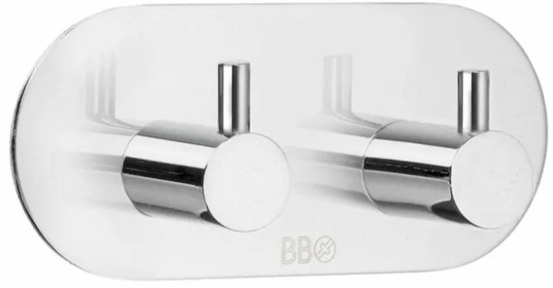 Beslagsboden Badzubehör-Handtuchhaken Round Silber