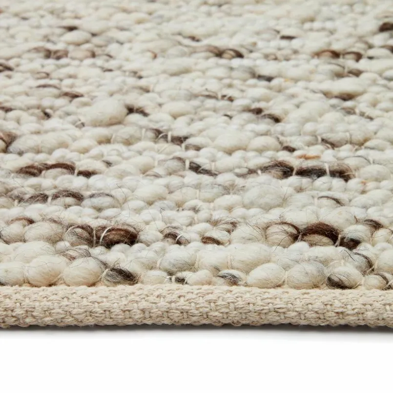 Kave Home Natur(Look) Teppiche-Handweb Teppich Manilva 300 x 200 cm Braun