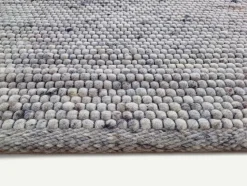 Natur(Look) Teppiche-Handwebteppich Berger II 130 x 190 cm Light Grey