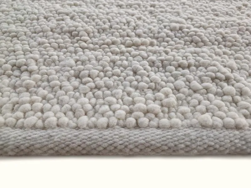 Natur(Look) Teppiche-Handwebteppich Berger II 130 x 190 cm White