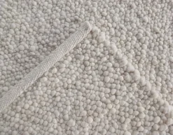 Natur(Look) Teppiche-Handwebteppich Berger II 130 x 190 cm White