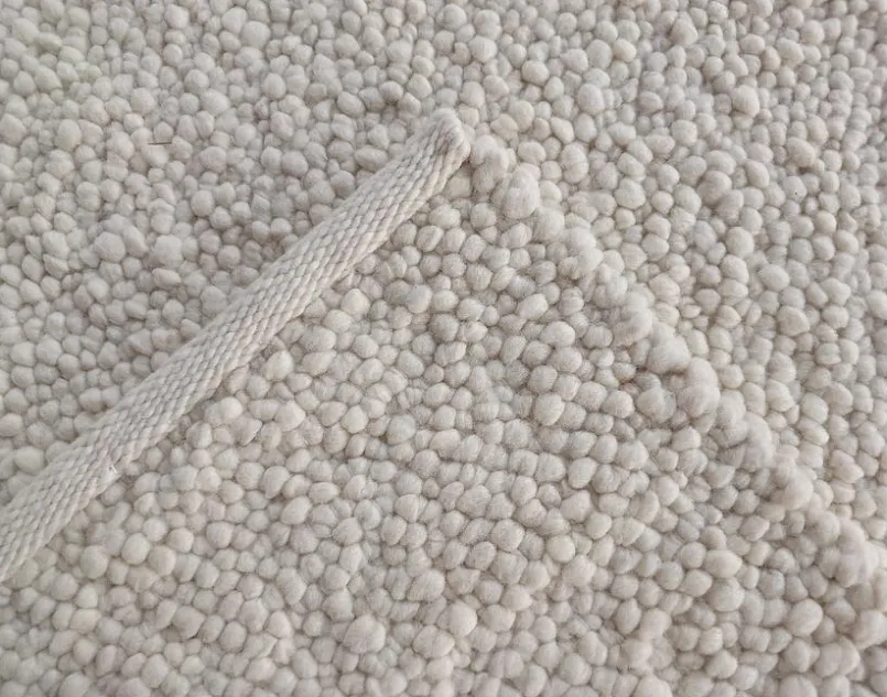Natur(Look) Teppiche-Handwebteppich Berger II 130 x 190 cm White