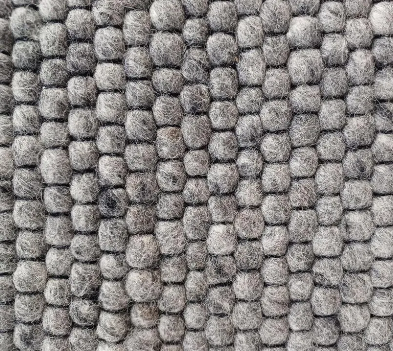 Natur(Look) Teppiche| Handwebteppich Berger II 130 x 190 cm Dark Grey