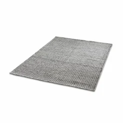 Natur(Look) Teppiche| Handwebteppich Gadini Durry 140 x 195 cm Schwarz / Gemustert