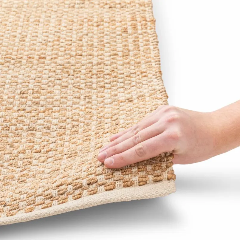 Natur(Look) Teppiche-Handwebteppich Kanin Durry 200 x 290 cm Braun