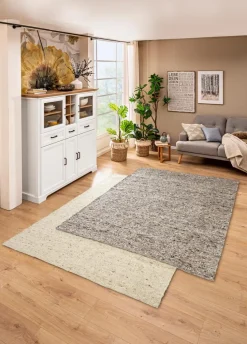 Paulig Teppiche Natur(Look) Teppiche-Handwebteppich e 60 x 110 cm Natur
