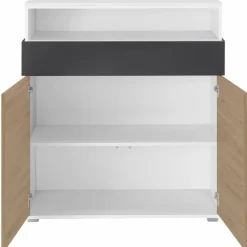 Kinderkommoden & -Nachttische|Kinderkommoden & -Nachttische|Röhr Highboard Clip Eiche