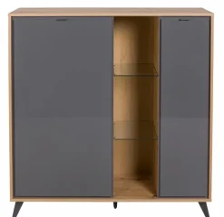 Composad Kommoden-Highboard Cornice Grau