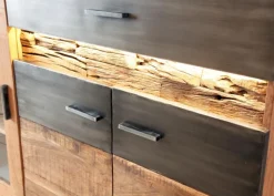 Kommoden|WOLFMÖBEL Highboard Hudson Akazie