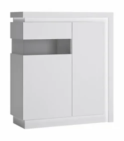 Wójcik Kommoden-Highboard Lyon 2-trg. Weiß