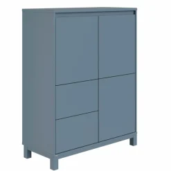 Babyzimmer Schränke & Regale|Babyzimmer Schränke & Regale|Paidi Highboard Olli Blau
